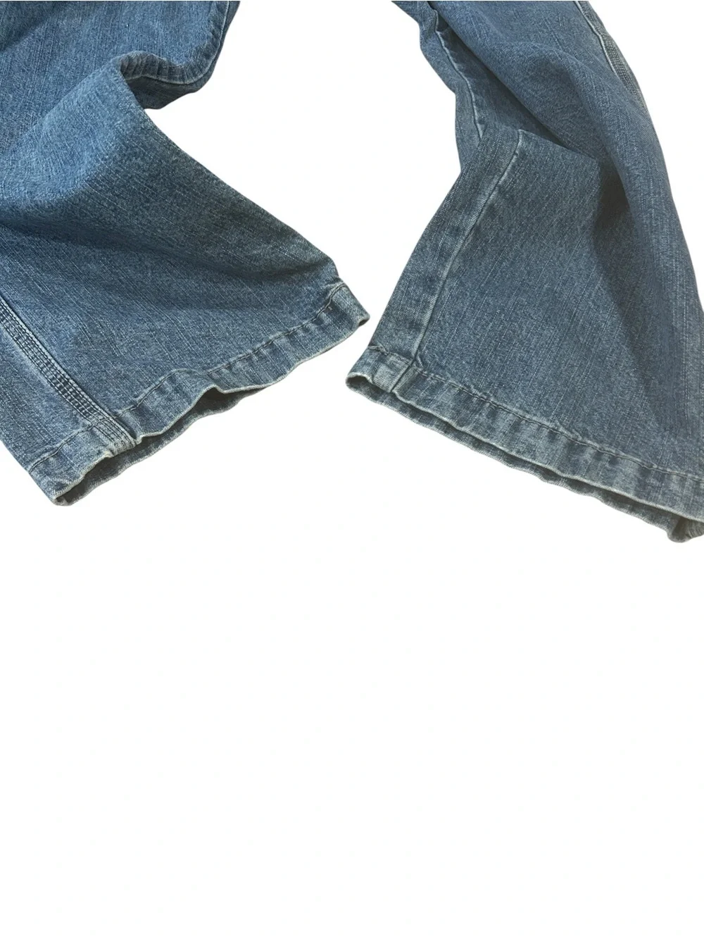 Signature Levi Strauss Carpenter mens Jeans 36x31.5  Workwear Baggy Utility blue